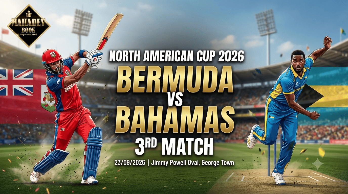 Bermuda vs Bahamas 3rd Match_Mahdev Book 2026