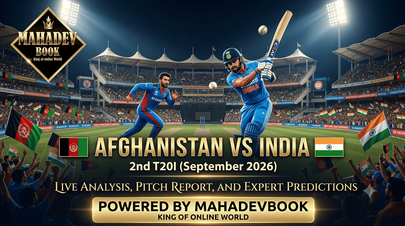 India vs Afghanistan 2nd T20I 2026