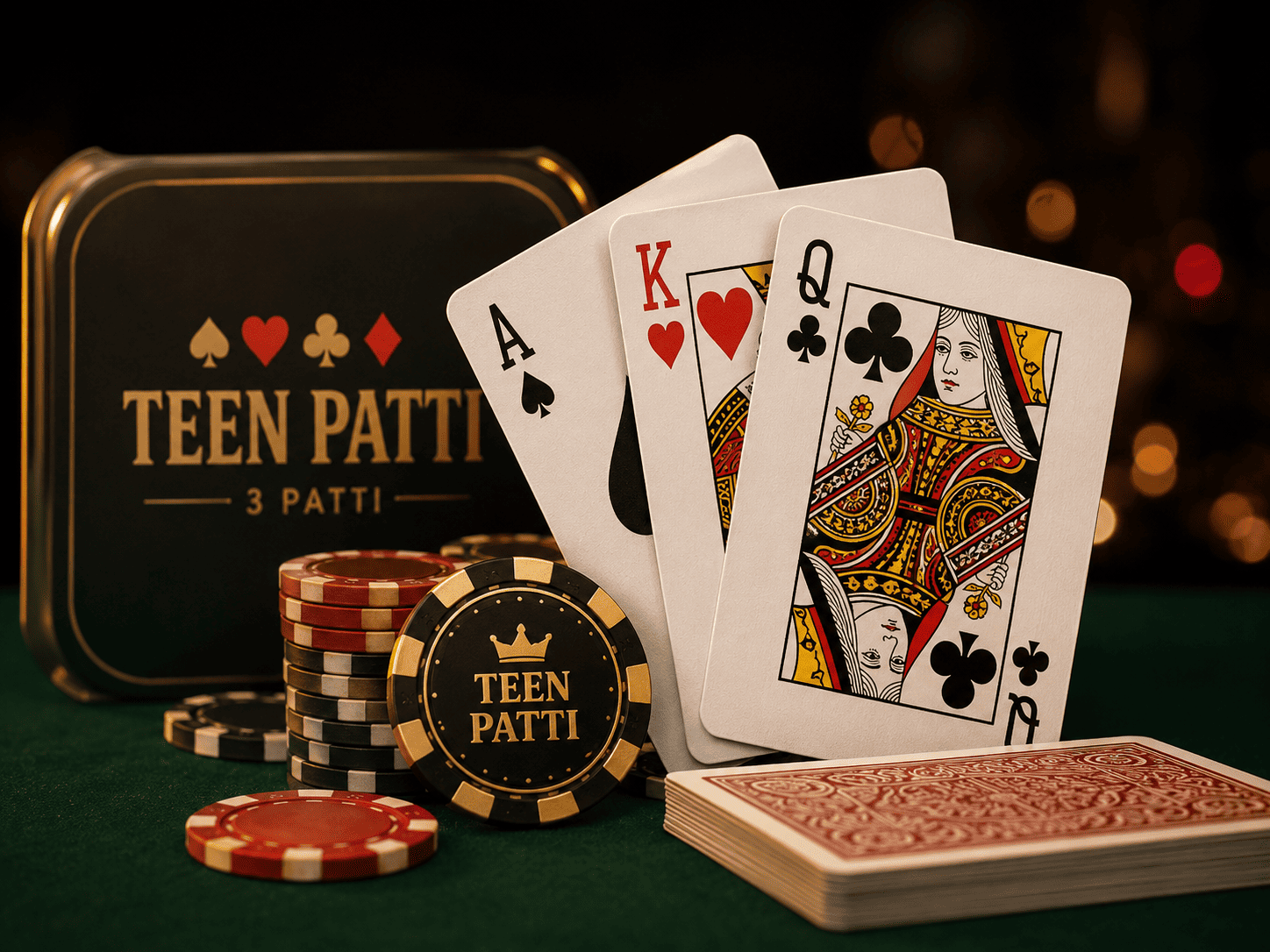 Teen Patti three card game